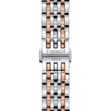 Tissot Le Locle Powermatic 80 Diamonds Silver Dial Two Tone Steel Strap Watch For Men - T006.407.22.036.01