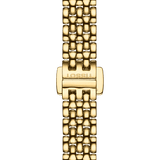 Tissot Lovely Gold Dial Gold Steel Strap Watch For Women - T058.009.33.021.00
