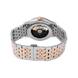 Tissot Tradition Powermatic 80 Open Heart Silver Dial Two Tone Steel Strap Watch For Men - T063.907.22.038.01