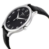Tissot T Classic Tradition Black Dial Black Leather Strap Watch For Men - T063.610.16.052.00