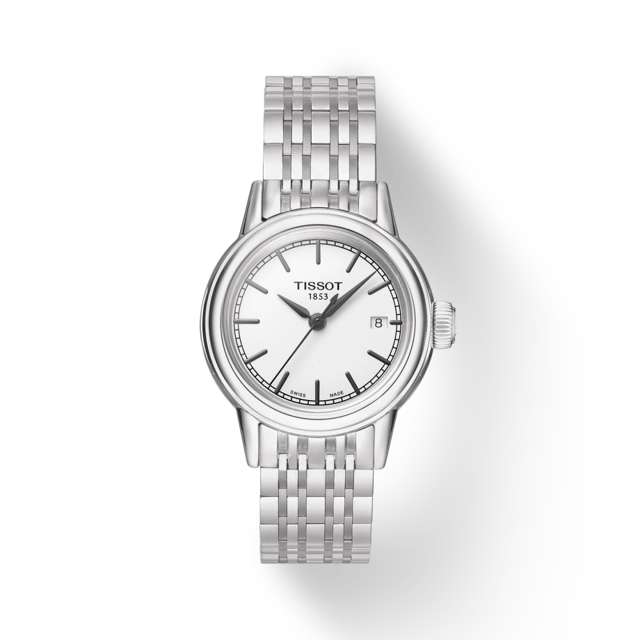 Tissot Carson Lady Steel Quartz Watch For Women - T085.210.11.011.00