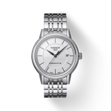 Tissot Carson Powermatic 80 Silver Dial Silver Steel Strap Watch For Men - T085.407.11.011.00