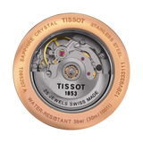 Tissot T Classic Carson White Dial Brown Leather Strap Watch For Women - T085.207.36.013.00