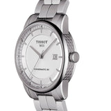 Tissot Luxury Powermatic 80 Silver Dial Silver Steel Strap Watch For Men - T086.407.11.037.00