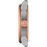 Tissot T Classic Luxury Powermatic 80 Black Dial Silver Steel Strap Watch For Men - T086.407.22.067.00