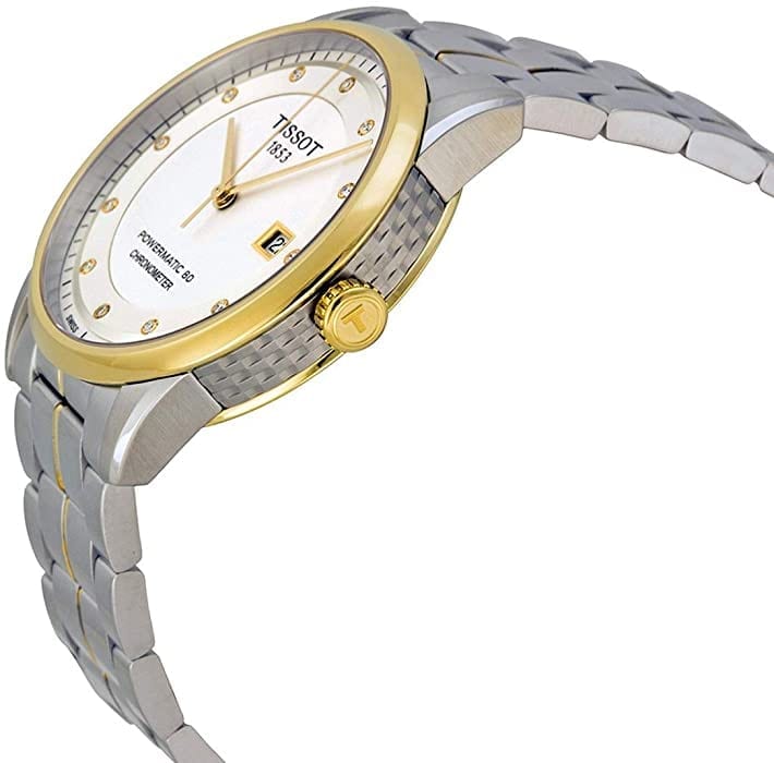 Tissot Luxury Powermatic 80 Silver Dial Silver Steel Strap Watch For Men - T086.408.22.036.00
