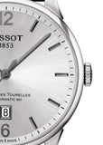 Tissot Chemin Des Tourelles Powermatic 80 Silver Dial Silver Steel Strap Watch For Men - T099.407.11.037.00