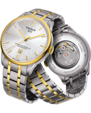 Tissot Chemin Des Tourelles Powermatic 80 Silver Dial Two Tone Steel Strap Watch For Men - T099.407.22.037.00