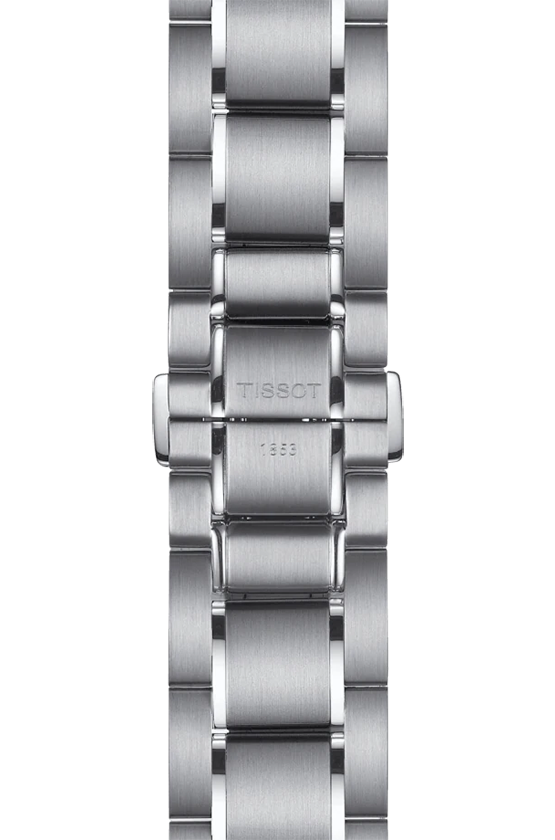 Tissot PRS 516 Chronograph Black Dial Silver Steel Strap Watch For Men - T100.417.11.051.00