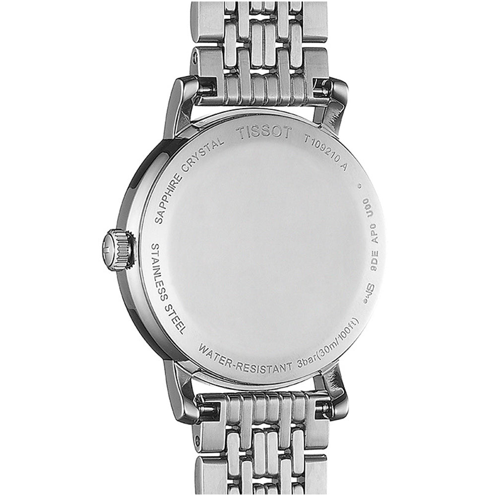 Tissot Everytime Small White Dial Silver Mesh Bracelet Watch For Women - T109.210.11.031.00