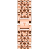 Tissot T Classic Everytime Small White Dial Rose Gold Mesh Bracelet Watch For Women - T109.210.33.031.00