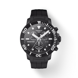 Tissot Seastar 1000 Chronograph Black Dial Black Rubber Strap Watch For Men - T120.417.37.051.02
