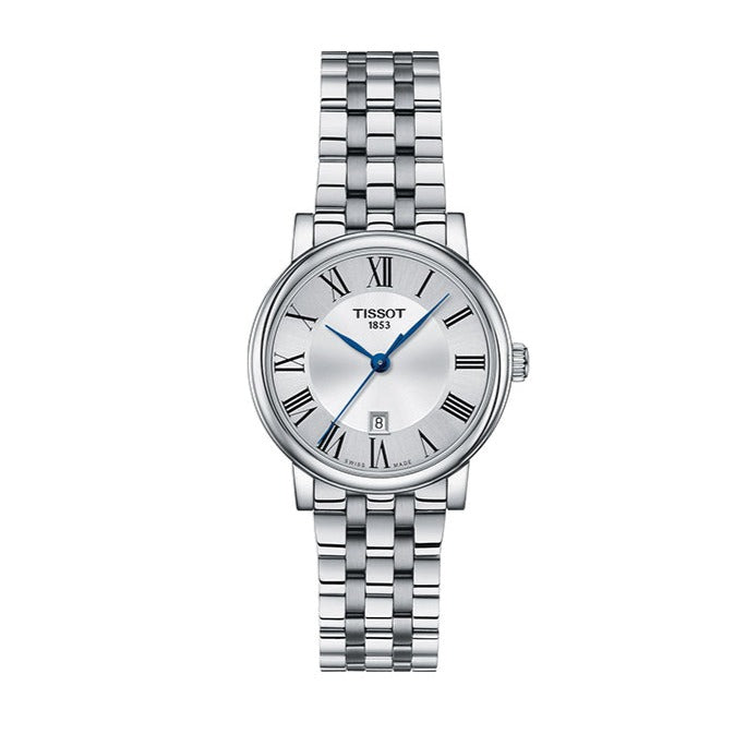 Tissot Carson Premium Silver Dial Silver Steel Strap Watch for Men - T122.417.11.033.00