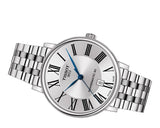 Tissot Carson Premium Silver Dial Silver Steel Strap Watch For Men - T122.410.11.033.00