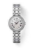 Tissot Bellissima Small Lady Diamonds Silver Dial Silver Steel Strap Watch For Women - T126.010.61.113.00