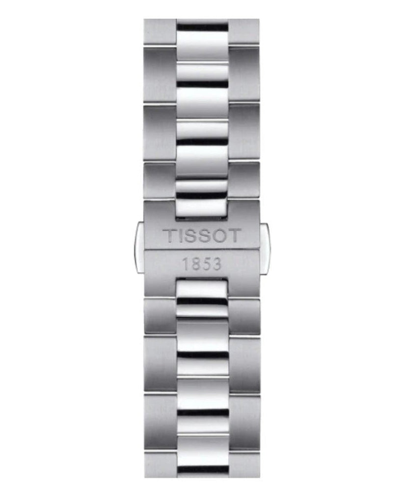 Tissot Gentleman Blue Dial Silver Steel Strap Watch For Men - T127.410.11.041.00