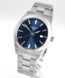 Tissot Gentleman Blue Dial Silver Steel Strap Watch For Men - T127.410.11.041.00