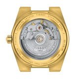 Tissot PRX Powermatic 80 Gold Dial Gold Steel Strap Watch for Men - T137.207.33.021.00