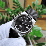 Tissot PRX Powermatic 80 Black Dial Black Rubber Strap Watch for Men - T137.407.17.051.00