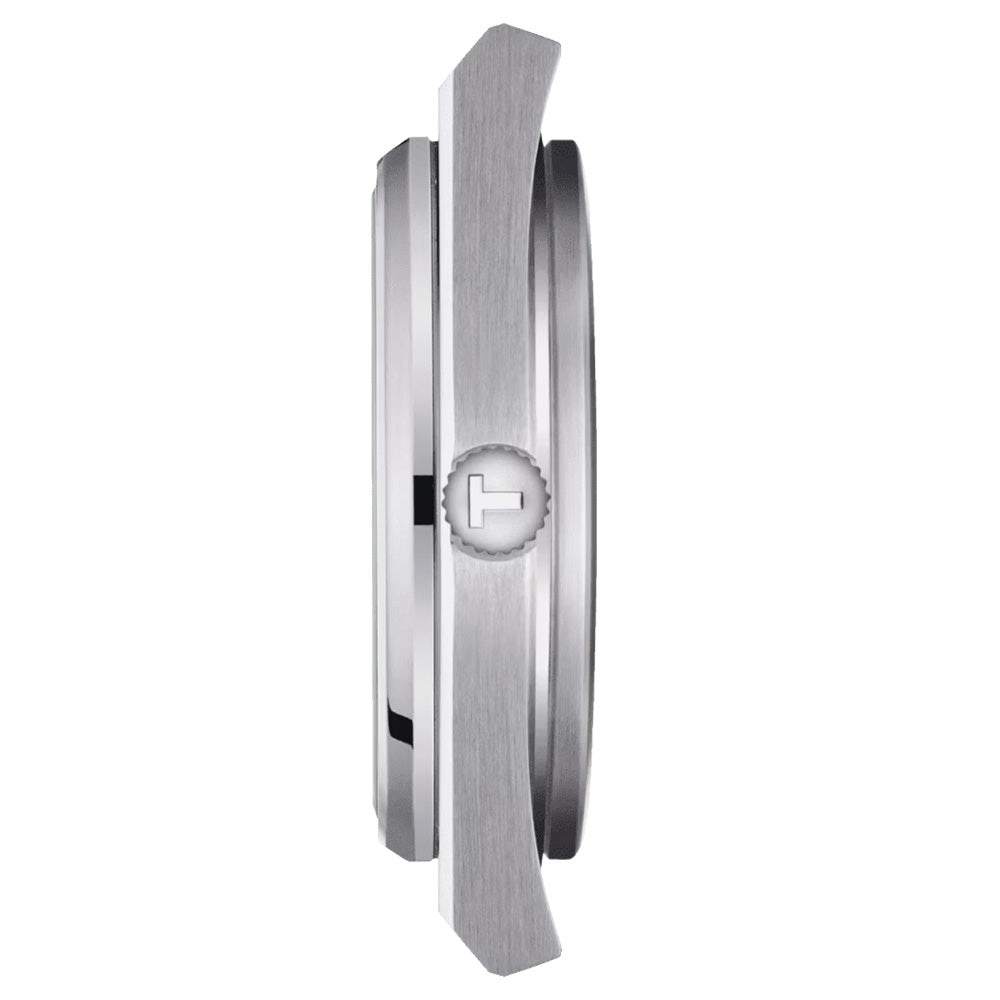 Tissot PRX Powermatic 80 Black Dial Black Rubber Strap Watch for Men - T137.407.17.051.00