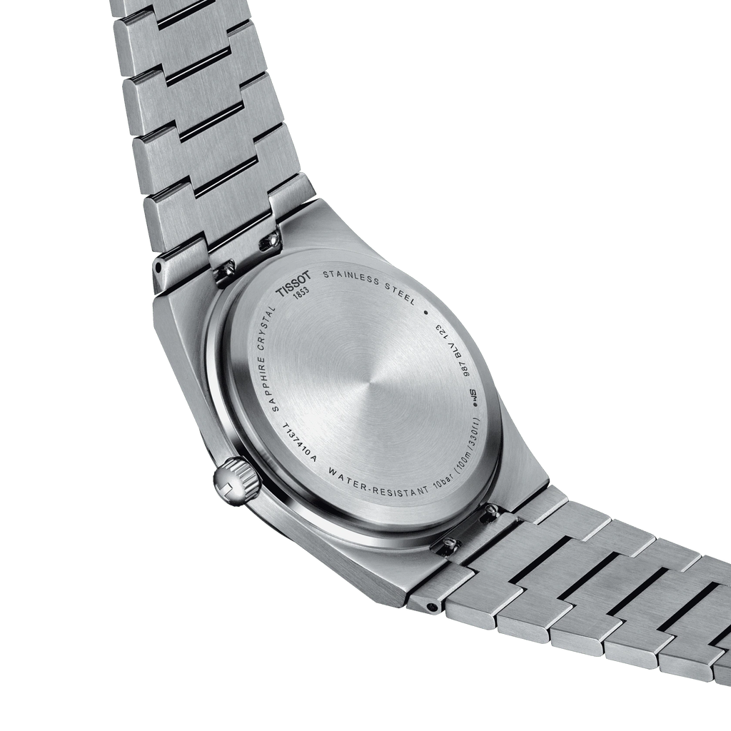 Tissot PRX Green Dial Silver Steel Strap Watch For Men - T137.410.11.091.00