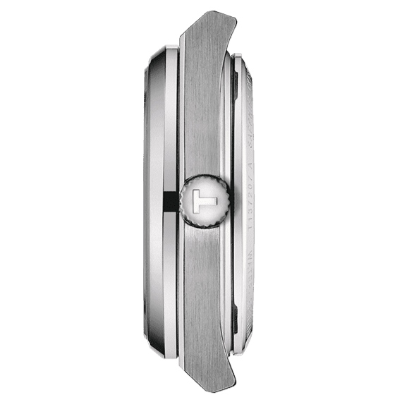 Tissot PRX Powermatic 80 Black Dial Silver Steel Strap Watch for Men - T137.207.11.051.00