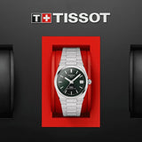 Tissot PRX Powermatic 80 Green Dial Silver Steel Strap Watch for Men - T137.207.11.091.00