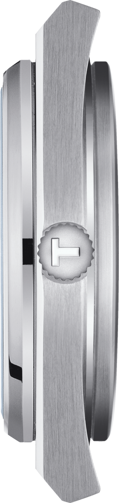 Tissot PRX Powermatic 80 Blue Dial Black Rubber Strap Watch for Men - T137.407.17.041.00