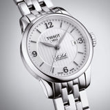 Tissot Le Locle Small Lady Automatic Silver Dial Silver Steel Strap Watch For Women - T41.1.183.34