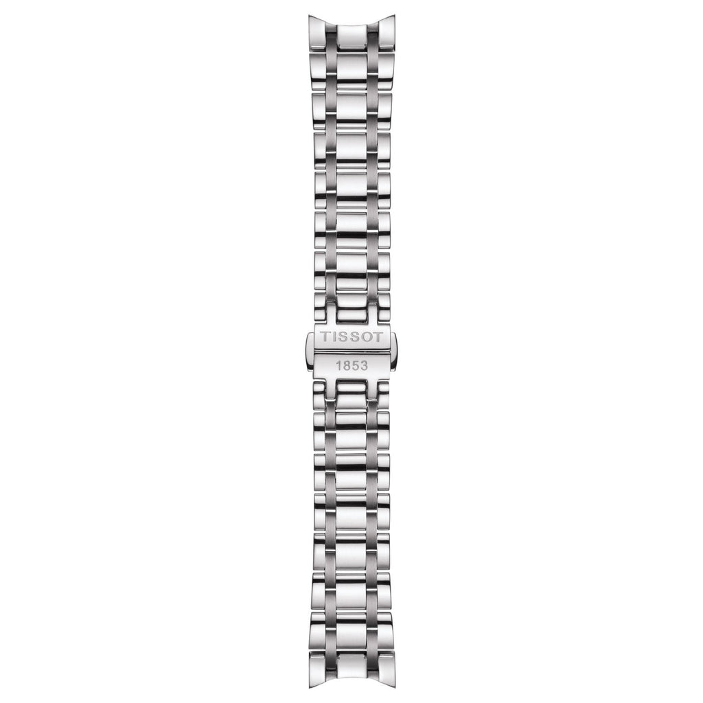 Tissot T Trend Couturier White Dial Silver Steel Strap Watch For Women - T035.210.11.011.00