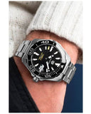 Tag Heuer Aquaracer Automatic Black Dial Silver Steel Strap Watch for Men - WAY211A.BA0928
