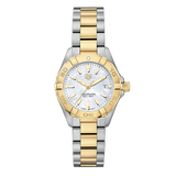 Tag Heuer Aquaracer Mother of Pearl Dial Two Tone Steel Strap Watch for Men - WBD1420.BB0321