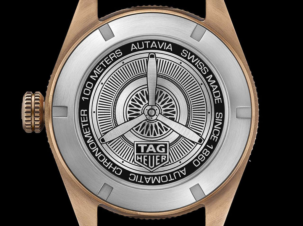 Tag Heuer Autavia Olive Green Dial Watch for Men - WBE5190.FC8268