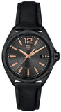 Tag Heuer Formula 1 Quartz Black Dial Black Leather Strap Watch for Women - WBJ1314.FC8230