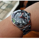 Tag Heuer Aquaracer Calibre 5 Premiere League Edition Black Dial Silver Stainless Steel Watch for Men - WAY201D.BA0927
