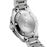 Tag Heuer Aquaracer Quartz Black Dial Silver Steel Strap Watch for Women - WAY131M.BA0748