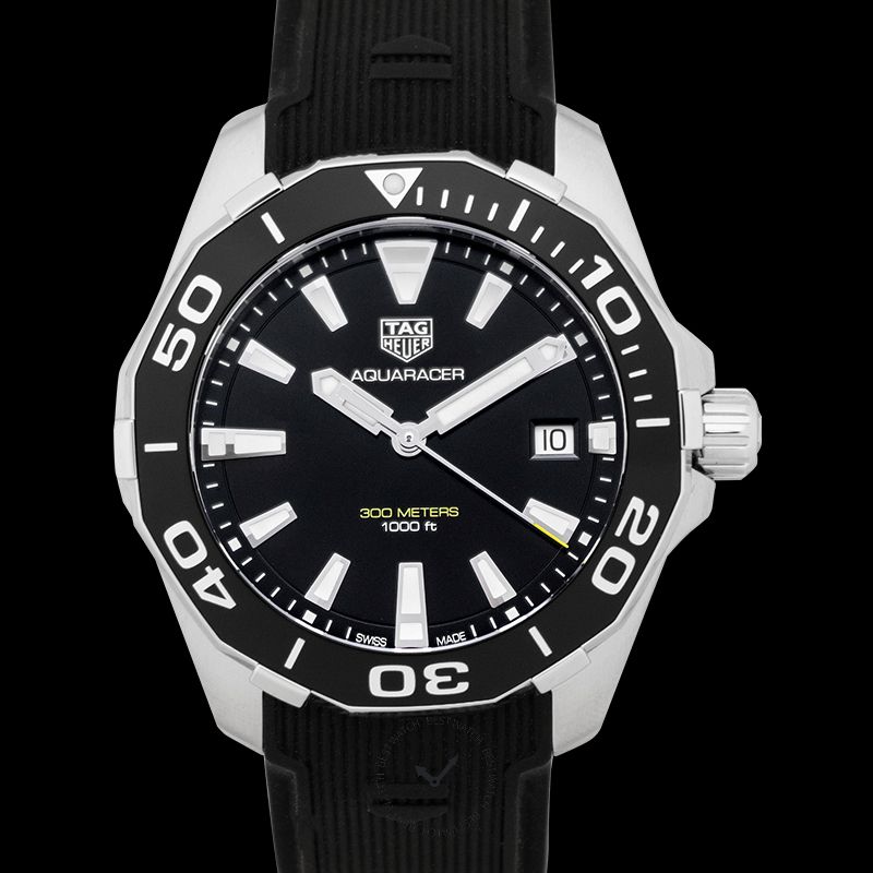 Tag Heuer Aquaracer Black Dial Watch for Men - WAY111A.FT6151