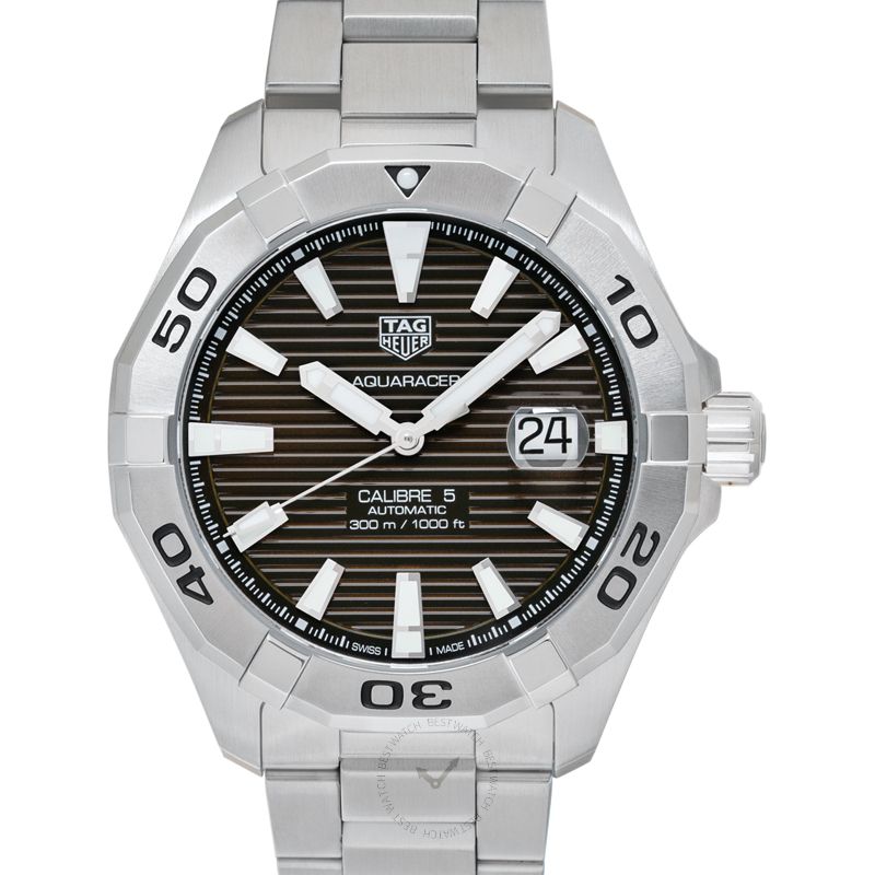 Tag Heuer Aquaracer Sunray Brown Dial Watch for Men - WAY2018.BA0927