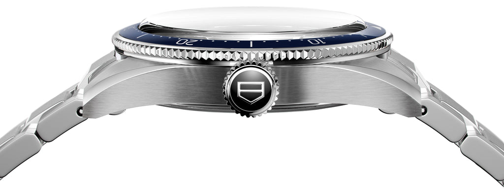 Tag Heuer Autavia Automatic Blue Dial Silver Steel Strap Watch for Men - WBE5116.EB0173