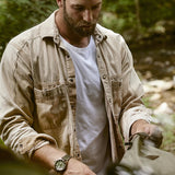 Tag Heuer Autavia Automatic Grey Dial Brown Leather Strap Watch for Men - WBE5114.FC8266