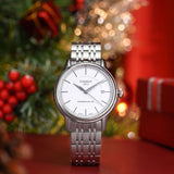 Tissot Carson Powermatic 80 Silver Dial Silver Steel Strap Watch For Men - T085.407.11.011.00