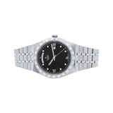 Tudor Royal Automatic Diamonds Black Dial Silver Steel Strap Watch for Men - M28600-0004