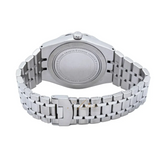 Tudor Royal Automatic Diamonds Black Dial Silver Steel Strap Watch for Men - M28600-0004