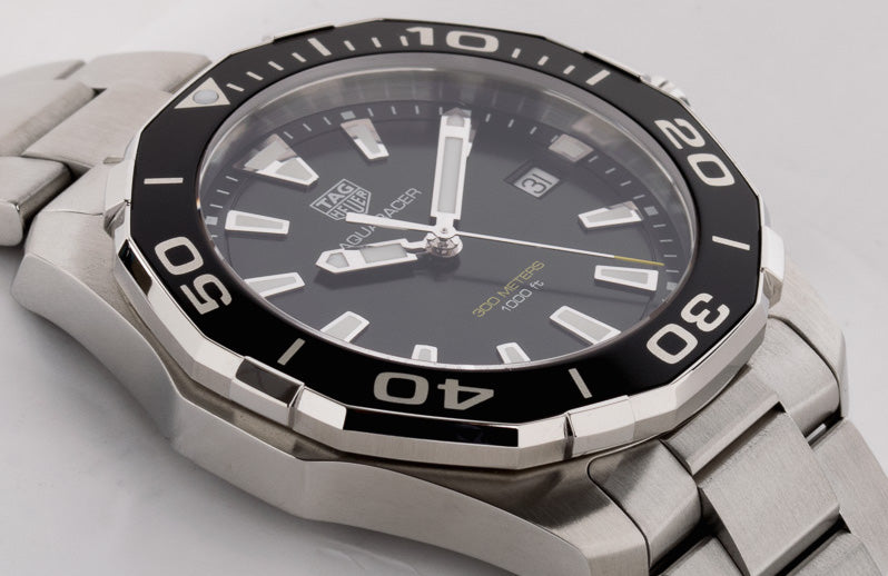 Tag Heuer Aquaracer Black Dial Watch for Men - WAY111A.BA0928
