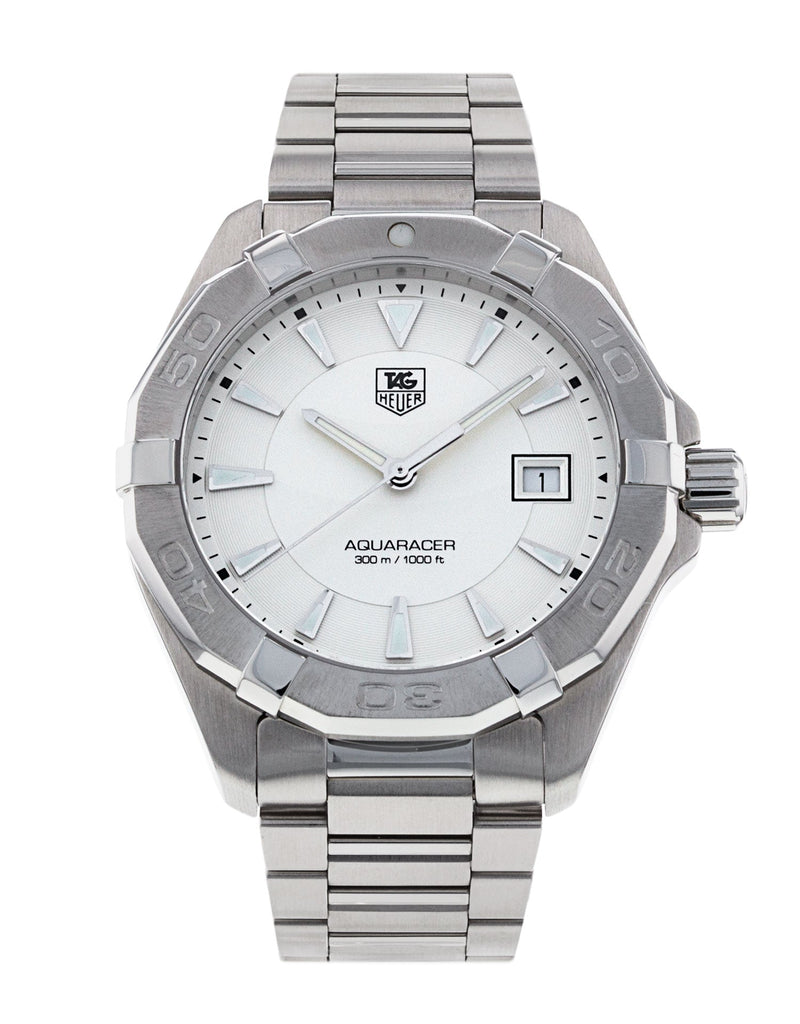 Tag Heuer Aquaracer White Dial Watch for Men - WAY1111.BA0928