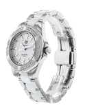 Tag Heuer Aquaracer Diamonds White Dial Two Tone Steel Strap Watch for Women - WAY131F.BA0914