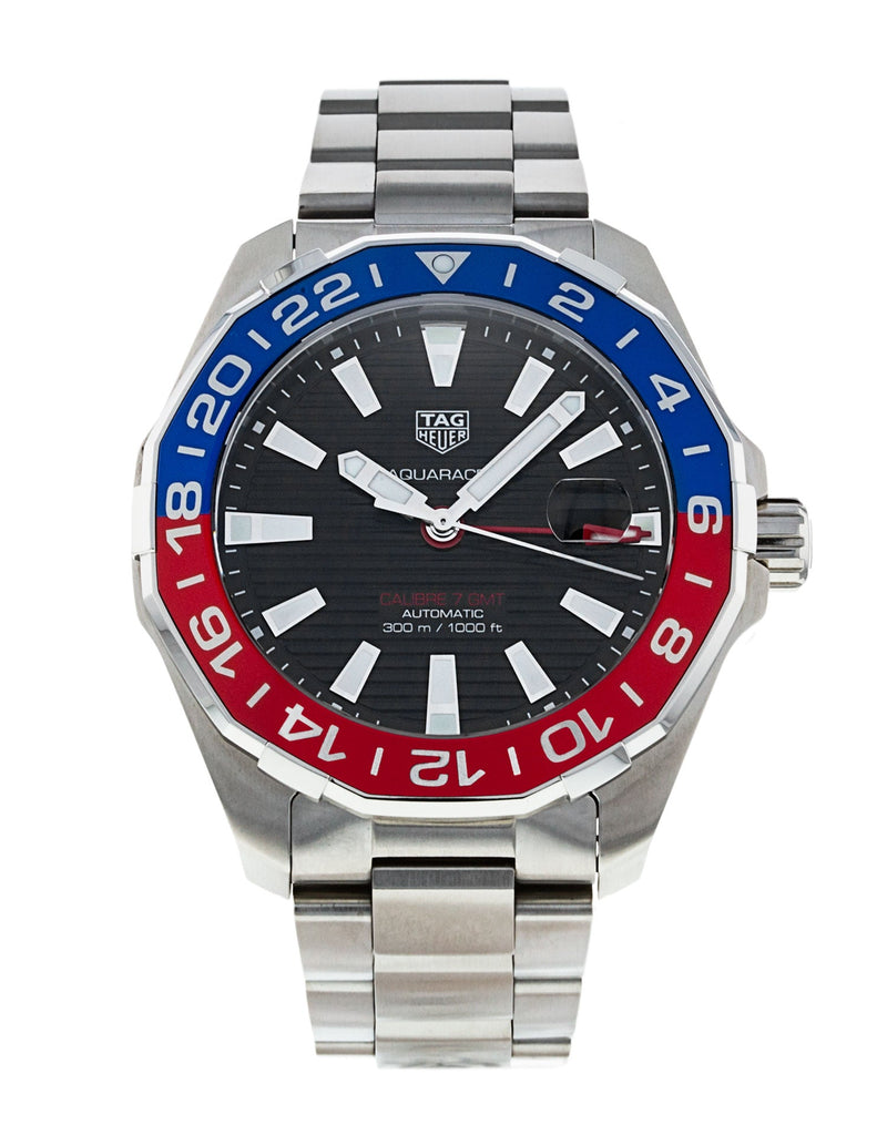 Tag Heuer Aquaracer Pepsi Black Dial Watch for Men - WAY201F.BA0927
