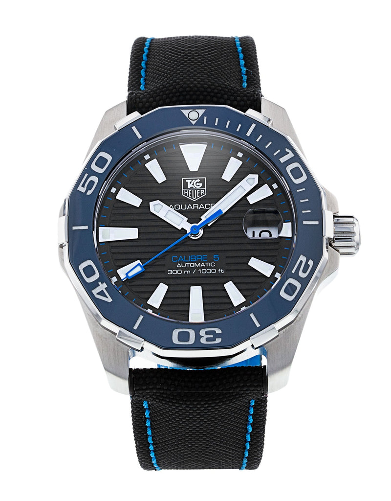 Tag Heuer Aquaracer Blue Dial Watch for Men - WAY211B.FC6363