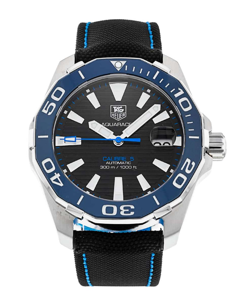 Tag Heuer Aquaracer Blue Dial Watch for Men - WAY211B.FC6363