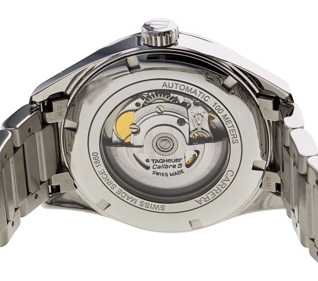 Tag Heuer Carrera Automatic Blue Dial Silver Steel Strap Watch for Men - WAR201E.BA0723